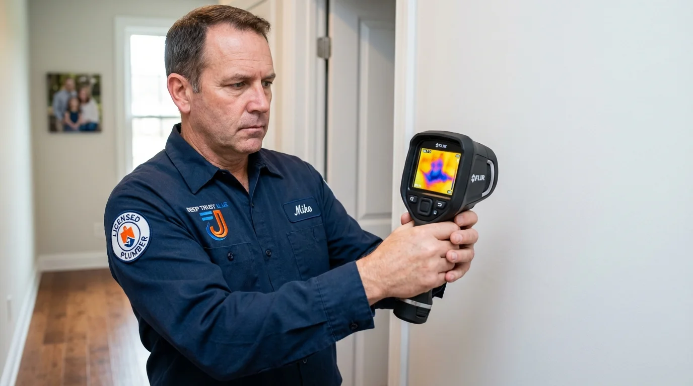 Thermal imaging leak detection by Johns Plumbing LLC in Lake Isabella